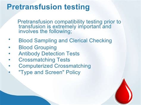 blood compatibility test with a drop of blood|13 PRETRANSFUSION OR COMPATIBILITY TESTING .